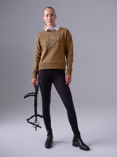 Load image into Gallery viewer, PS Karla Monogram Sweatshirt - Camel