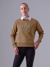 Load image into Gallery viewer, PS Karla Monogram Sweatshirt - Camel