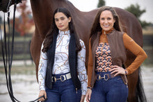 Load image into Gallery viewer, Novella Equestrian Sarah Vest - Cocoa Brown