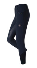 Load image into Gallery viewer, Fair Play Full Seat Breeches DAISY CHIC ROSEGOLD, Navy
