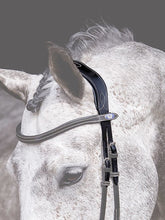 Load image into Gallery viewer, PS Headpiece Snaffle Relief™ - White Stitches