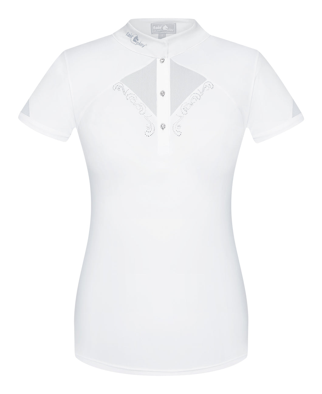 Fair Play Shirt CATHRINE SS, White