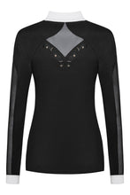 Load image into Gallery viewer, Fair Play Competition Shirt CATHRINE ROSEGOLD LS, Black-White
