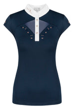 Load image into Gallery viewer, Fair Play Shirt CATHRINE Rosgold SL, Navy
