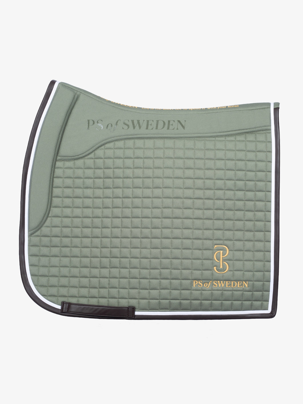 PS Dressage Saddle Pad, Elite Edge - Tortoise Green