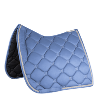 Load image into Gallery viewer, Waldhausen Dressage Saddle Pad, Valencia - Sky Blue/Silver
