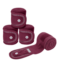 Load image into Gallery viewer, Waldhausen Polo Wraps, Nepal - Burgundy

