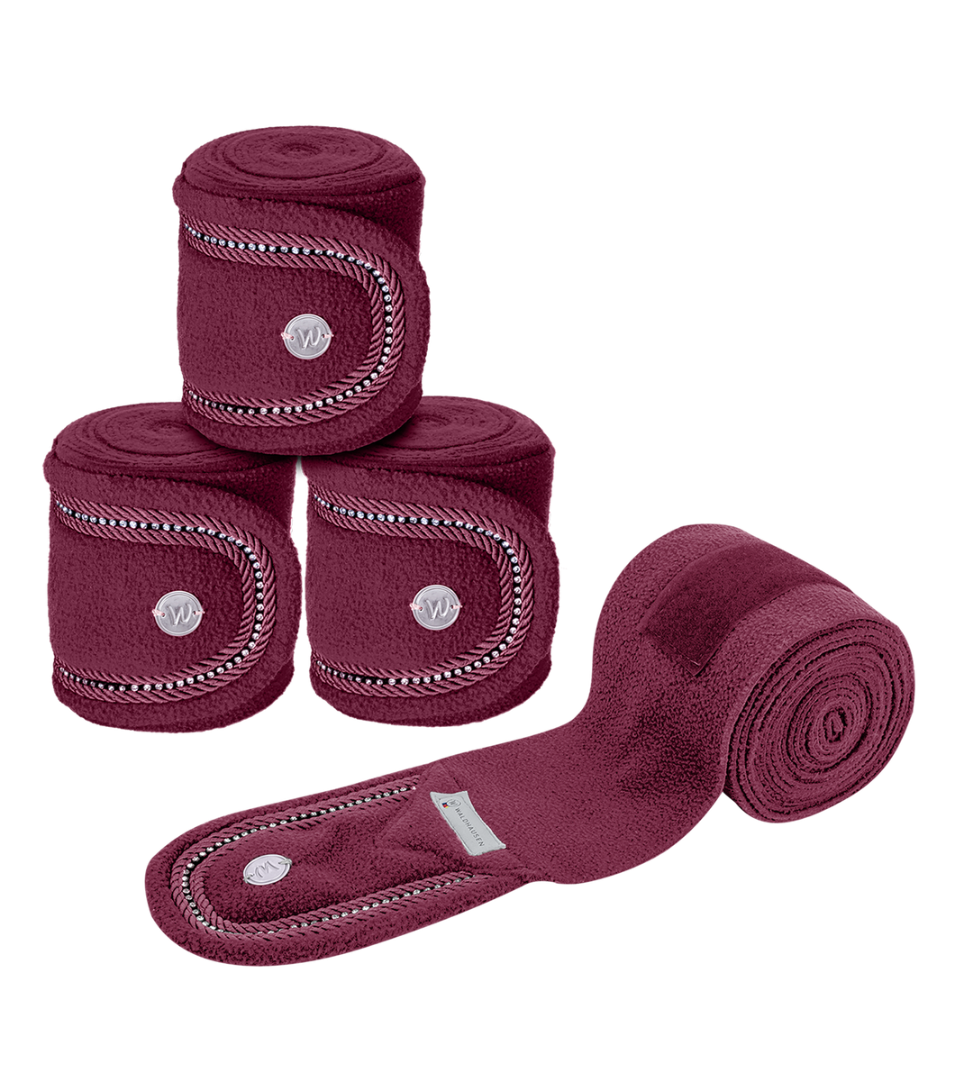 Waldhausen Polo Wraps, Nepal - Burgundy
