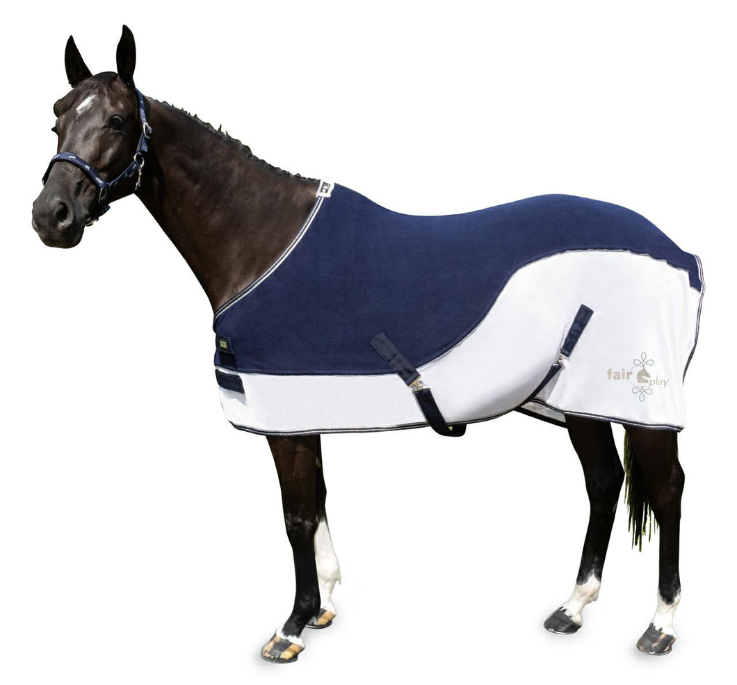 Fair Play Fleece & Mesh Rug Ermelo - Navy