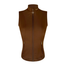Load image into Gallery viewer, Novella Equestrian Sarah Vest - Cocoa Brown
