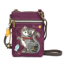 Load image into Gallery viewer, CV-Cellphone Xbody - Grey Tabby Cat
