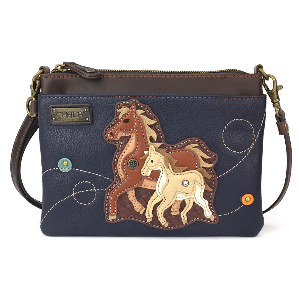 Mini Crossbody - Horse Family