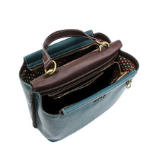 Load image into Gallery viewer, Charming Satchel Turquoise - Mini Keychain Dragonfly Yellow
