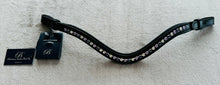Load image into Gallery viewer, Bridleberry Browband - Purple/Lavender/Clear
