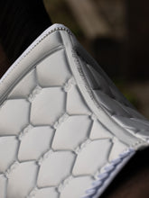 Load image into Gallery viewer, PS Dressage Pad Ruffle Pearl - Ice Grey
