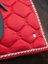 Load image into Gallery viewer, PS Dressage Saddle Pad, Signature - Chilli Red
