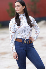 Load image into Gallery viewer, Novella Equestrian Snaffle Belt, Rust
