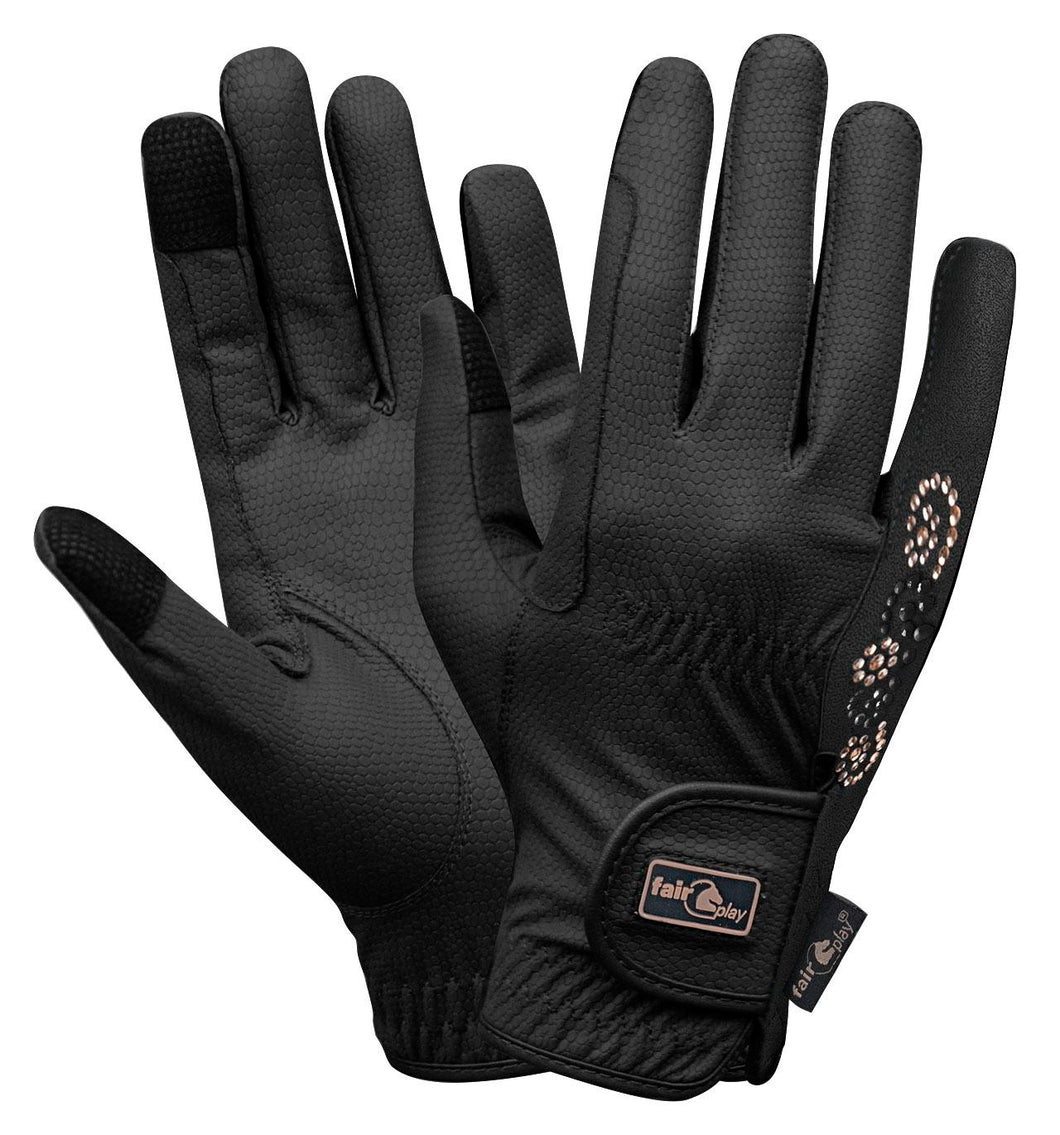 Fair Play Gloves Pammy RoseGold - Black