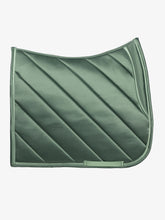 Load image into Gallery viewer, Dressage Saddle Pad, Diagonal - Hunter Green
