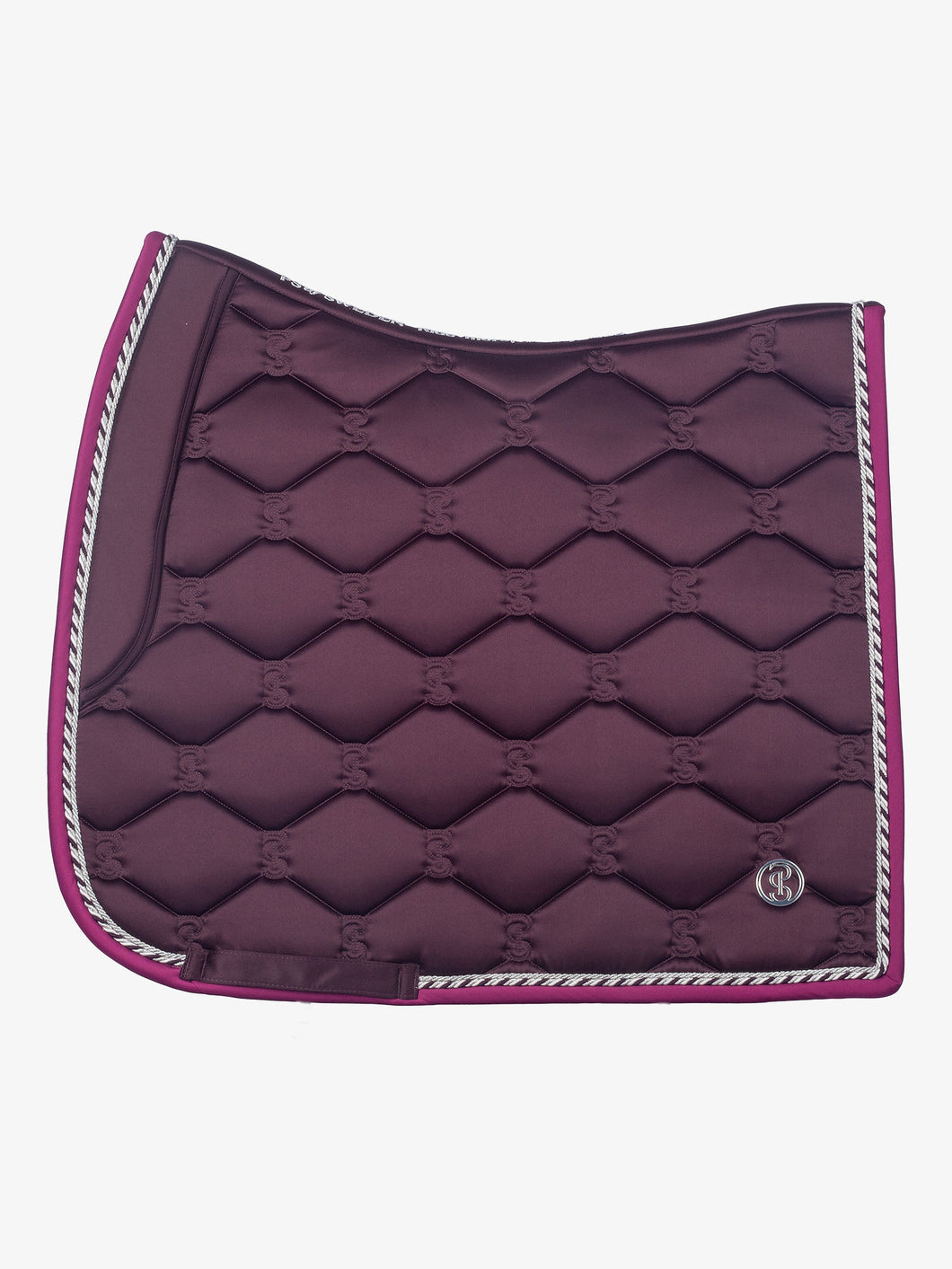 PS Signature Dressage Pad - Plum