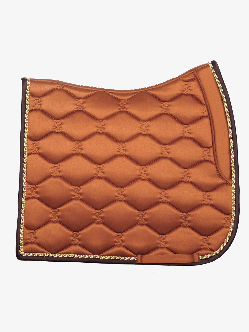 PS Signature Dressage Pad - Rust Brown