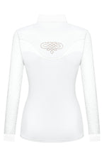 Load image into Gallery viewer, Fair Play Competition Long Sleeve Shirt CECILE ROSEGOLD, White
