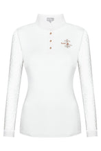 Load image into Gallery viewer, Fair Play Competition Long Sleeve Shirt CECILE ROSEGOLD, White
