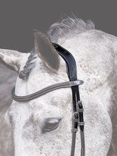 Load image into Gallery viewer, Headpiece Snaffle Relief™ - White Stitches
