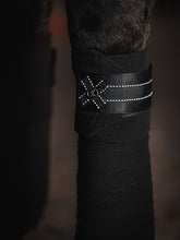 Load image into Gallery viewer, PS Polo Wraps, Black Boutique Bow
