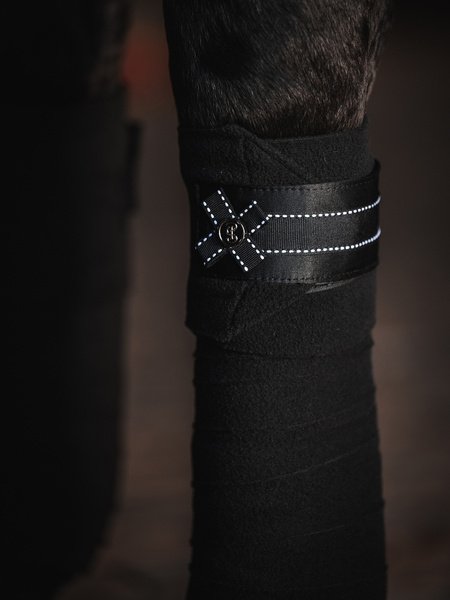 PS Polo Wraps, Black Boutique Bow