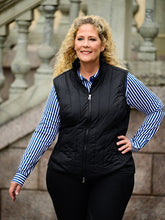 Load image into Gallery viewer, Padded Vest, Curvy, Bella - Black
