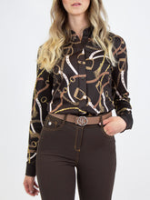 Load image into Gallery viewer, Hermine Shirt, Coffee - FINAL SALE
