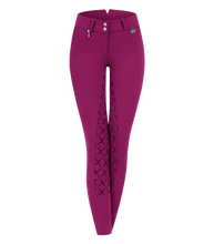 Load image into Gallery viewer, ELT, Micro Sport Silicone High Waist Breeches - Fuchsia
