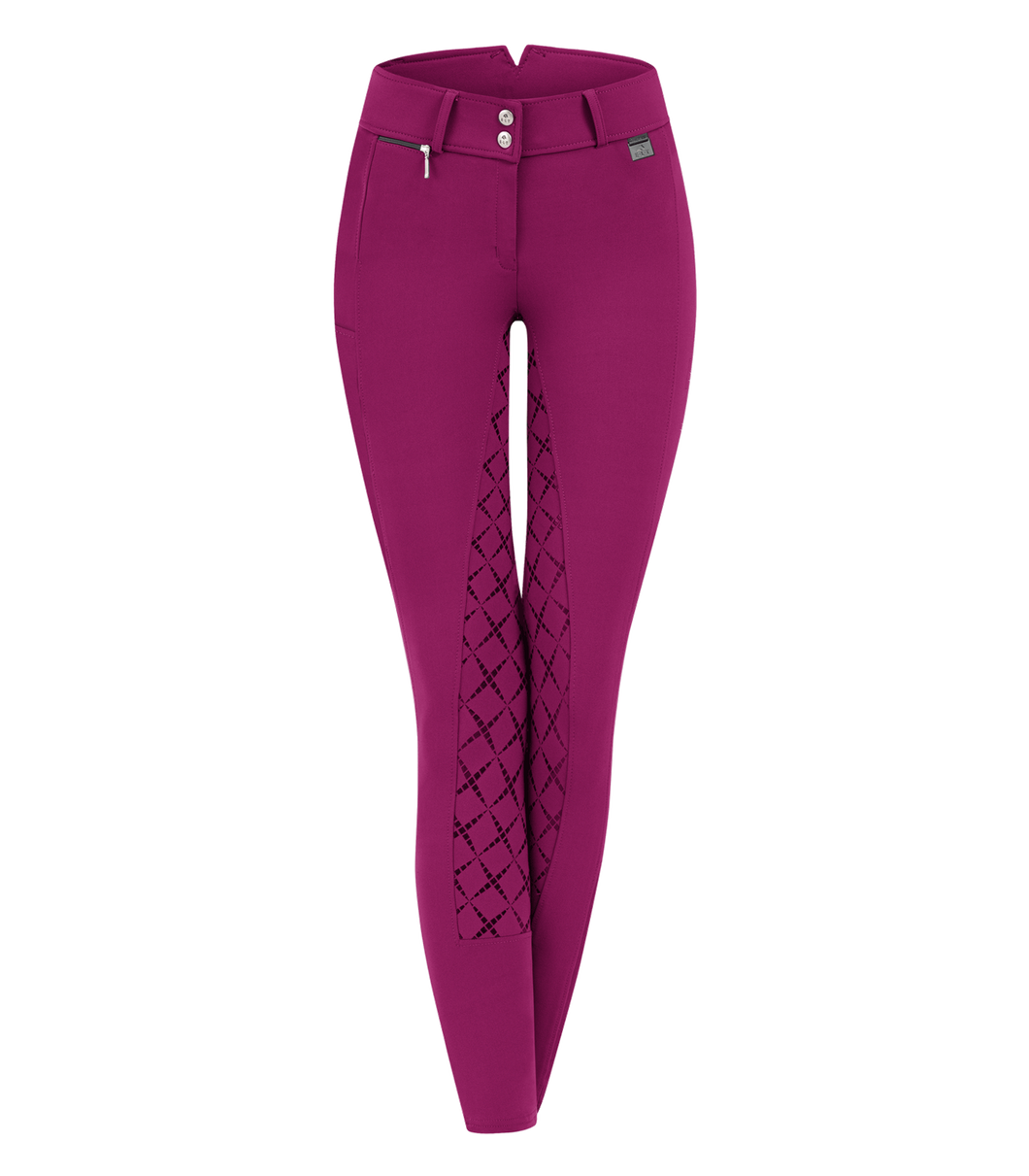 ELT, Micro Sport Silicone High Waist Breeches - Fuchsia