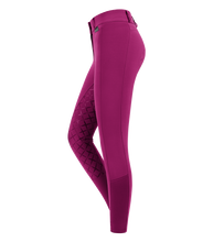 Load image into Gallery viewer, ELT, Micro Sport Silicone High Waist Breeches - Fuchsia
