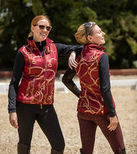 Load image into Gallery viewer, DQD - Burgundy Print Vest
