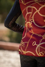 Load image into Gallery viewer, DQD - Burgundy Print Vest
