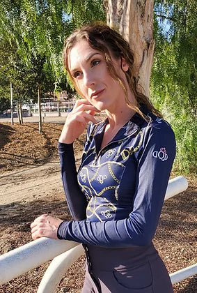DQD - Navy Print Shirt