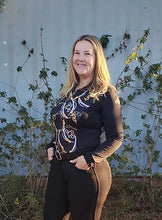 Load image into Gallery viewer, DQD - Black Print Shirt
