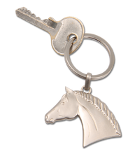 Load image into Gallery viewer, Horsehead Key Ring
