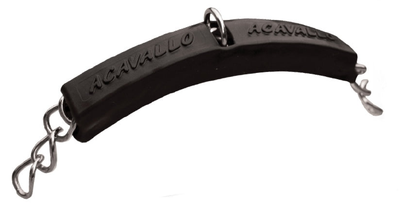 Acavallo Gel Curb Chain Guard, Black