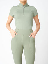 Load image into Gallery viewer, Adele Short Sleeve Top - Khaki Green
