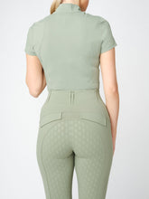 Load image into Gallery viewer, Adele Short Sleeve Top - Khaki Green
