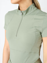 Load image into Gallery viewer, Adele Short Sleeve Top - Khaki Green
