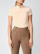 Load image into Gallery viewer, Adele Short Sleeve Top - Peach
