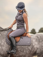 Load image into Gallery viewer, Jump Saddle Pad, Pole - Grey
