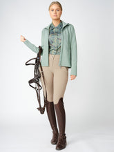 Load image into Gallery viewer, Fleur Zip Jacket - Khaki Green
