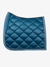 Load image into Gallery viewer, Dressage Saddle Pad, Floret, Petrol Blue
