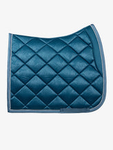 Load image into Gallery viewer, Dressage Saddle Pad, Floret, Petrol Blue
