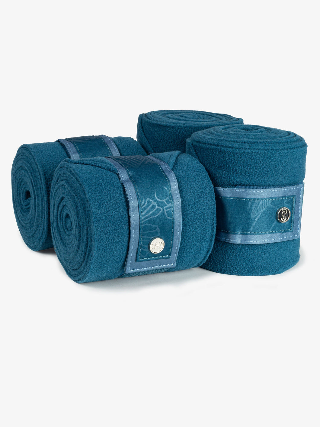 PS Polo Wraps, Floret - Petrol Blue